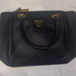 Guess Medium Destiny Bag with Gold Accents